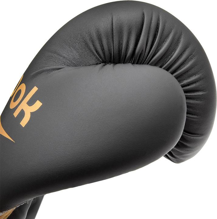 Actual product image Reebok Boxing Gloves 14oz Gold/Black (14 OZ)