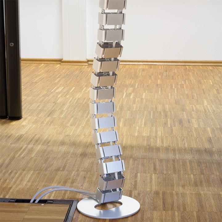 Produktbild LogiLink Flexibler Kabelkanal für den Schreibtisch, 800 x 68 mm (18 G (Kabelkanal, 2.80 cm)