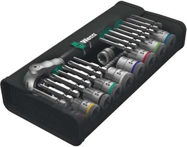 Actual product image Wera 8100 SB 6 Zyklop Speed Ratchet Set (19 mm, 10 mm, 18 mm, 12 mm, 17 mm, 15 mm, 13 mm, 16 mm)