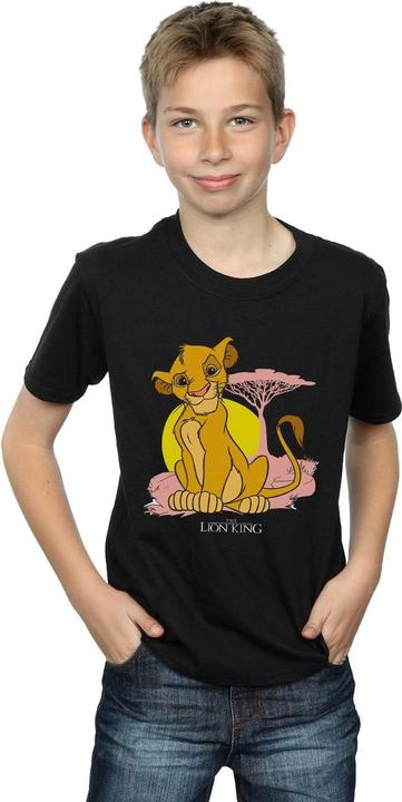 Actual product image Disney Boys The Lion King Simba Pastel T-Shirt (140, 146)