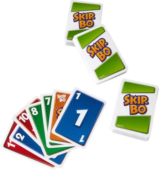 Productafbeelding Mattel Games Skip-Bo (Duits, Frans, Italiaans)
