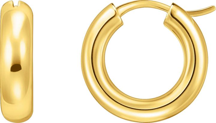 Produktbild Thomas Sabo Creolen Chunky-Design (750 Gelbgold Vergoldung, 925 Sterlingsilber)
