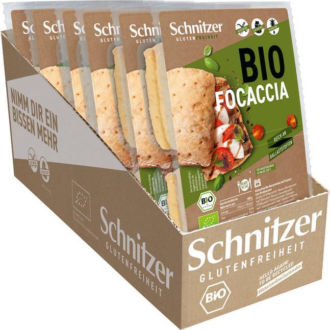 Actual product image Schnitzer Organic Focaccia (260 g)