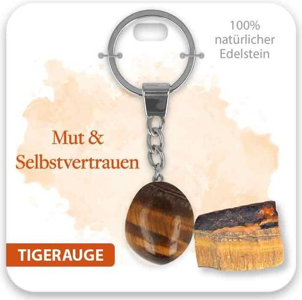 BB Klostermannn Schlsselanhnger Edelstein Tigerauge