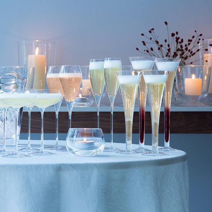 Actual product image LSA Wine Prosecco glass 250ml - clear x 2 (25 cl, 2 Glasses, Champagne glasses)