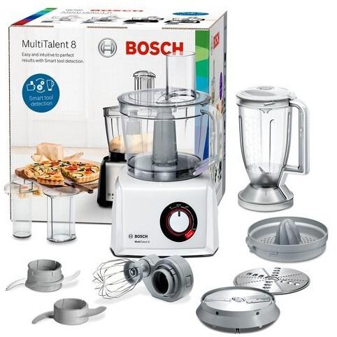 Image du produit Bosch Hausgeräte Robot de cuisine MultiTalent 8 Translucide, balances intégrées (1100 W)