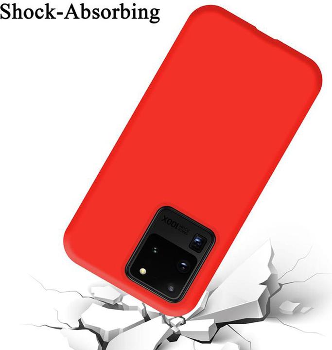 Actual product image Cadorabo TPU Liquid Silicone Case Cover (Samsung Galaxy S20 Ultra)