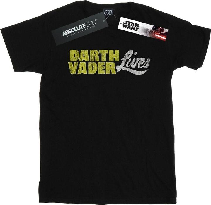 Immagine prodotto Star Wars Darth Vader Lives Logo Maglietta Uomo (5XL)