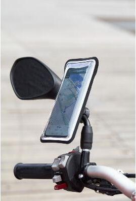 Produktbild Shapeheart Geschraubte Smartphone-Halterung Motorrad Spiegel