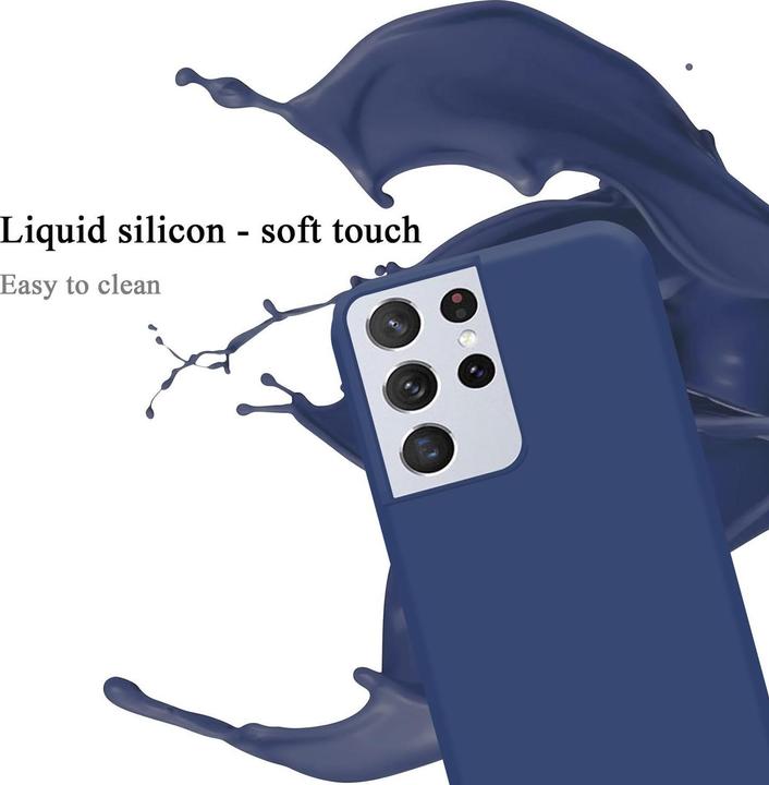 Actual product image Cadorabo TPU Liquid Silicone Case Cover (Samsung Galaxy S21 Ultra)
