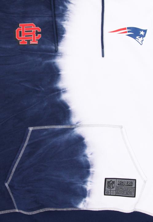 Immagine prodotto Recovered Re:covered Felpa con cappuccio in pile - INK DYE New England Patriots - XL (XL)
