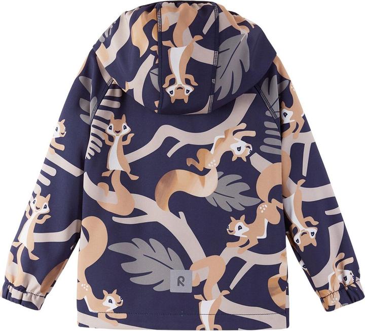 Produktbild Reima Kinder Softshell Jacke Vantti Navy print (80)