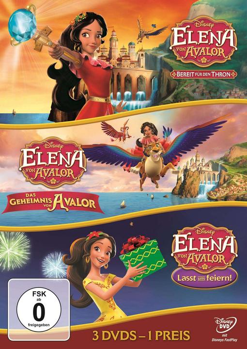 Disney Interactive Studios Elena di Avalor - confezione da tre (DVD, 2019)