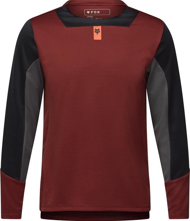 Actual product image Fox Yth Defend LS Jersey (M)
