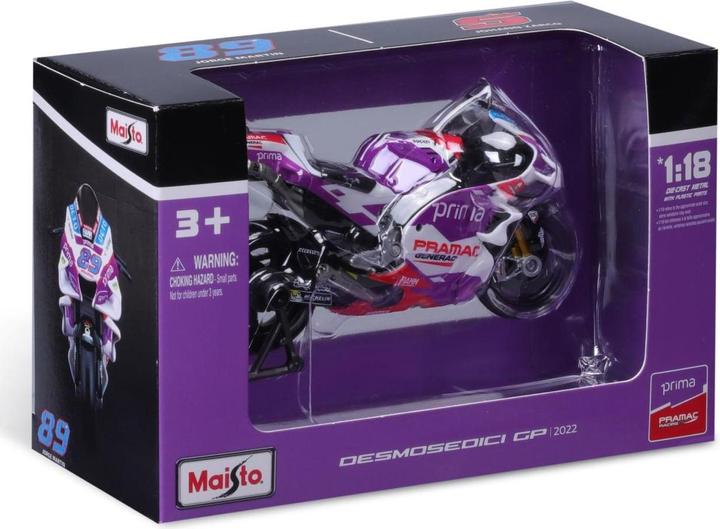 Image du produit Maisto Moto GP Moto 1/18 #5 Zarco 2022