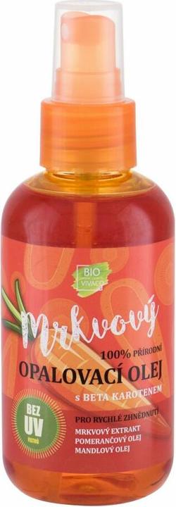 Produktbild Vivapharm Vivaco S.R.O. - 100% Natural Oil Tanning With Carrot Extract Spf 0 (Sonnenöl)