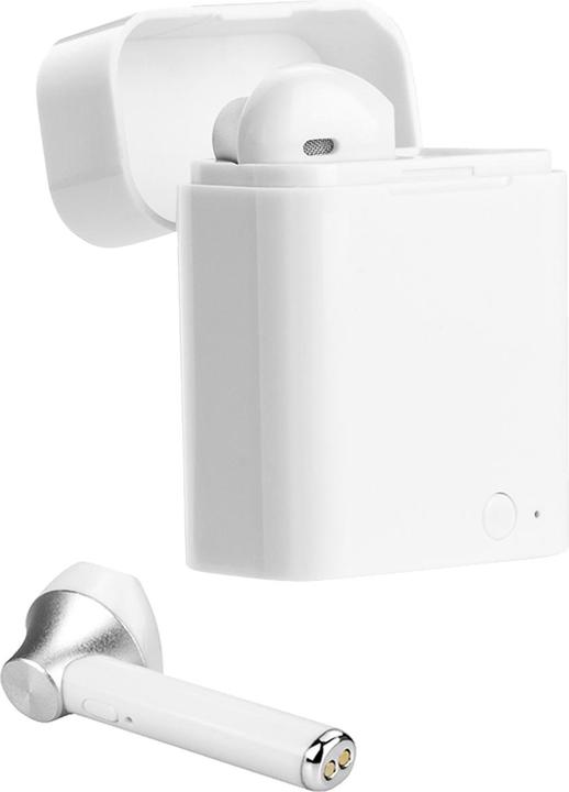 Produktbild 2GO Bluetooth Headset "TWS Deluxe" - weiss (Kabellos)