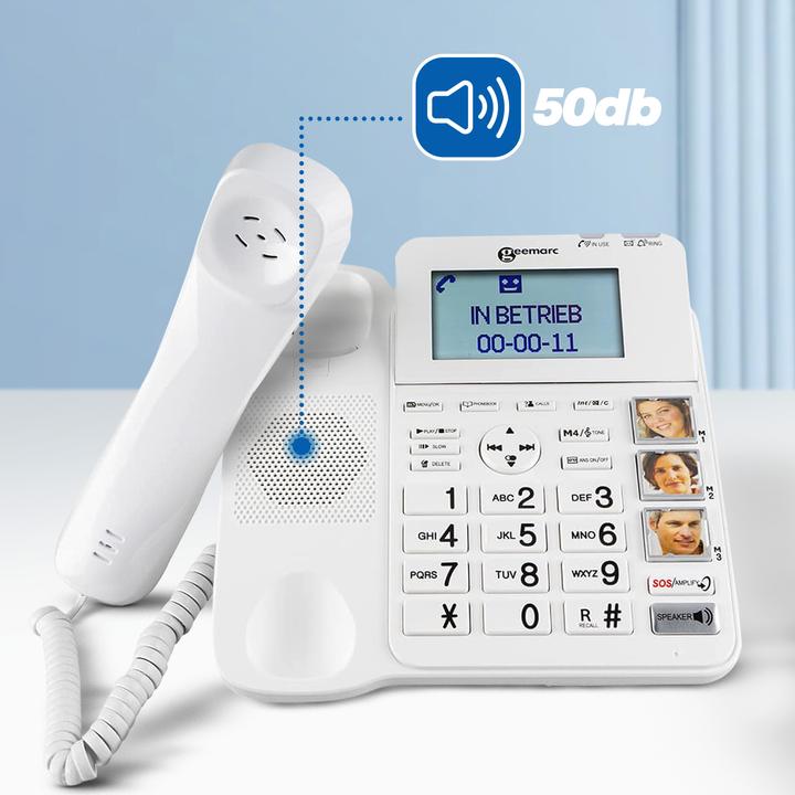 Immagine prodotto Geemarc Telefono per anziani con cavo CL595
