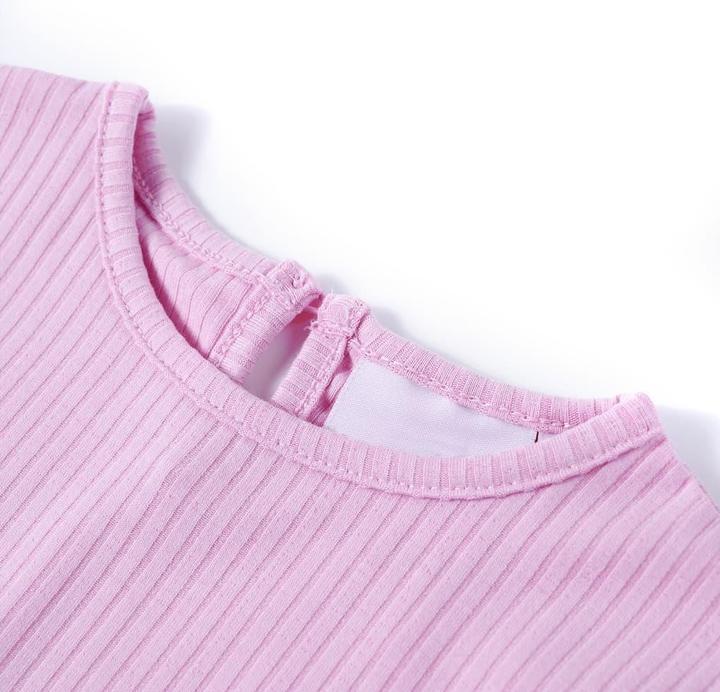 Image du produit VidaXL T-shirt enfant rose clair 128,Composition : 95% Coton. 5 (128)