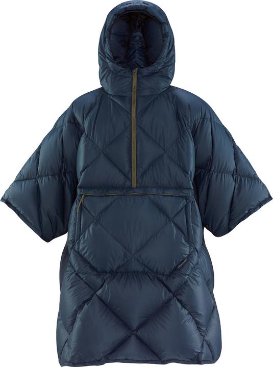 Therm-a-Rest Honcho Poncho Down Outerspace Blue (One Size)