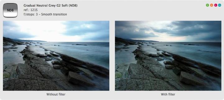 Immagine prodotto Cokin Filtro P121S Corso 2 ND 8 (84 mm, Filtri graduati grigi, 82 mm)
