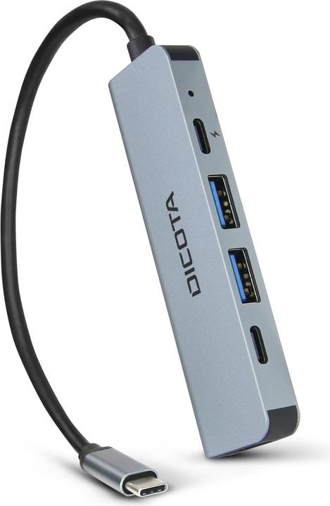 Produktbild Dicota USB-C 5-in-1 Video Hub 4K (USB-C, 5 Ports)