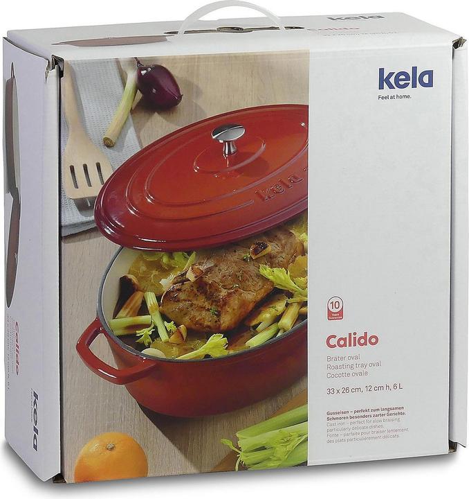 Produktbild Kela Calido (33 cm, Bräter + Schmortopf, Gusseisen)