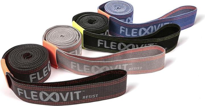 Immagine prodotto Flexvit Set di resistenza (2 m, Strong, Medio, Light, Extra strong)