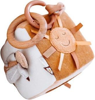 Image du produit Activity Board Cadeau pour bébé, cube de jeu bébé, jouet bébé, cube en tissu, cadeau de naissance, cube d'activité
