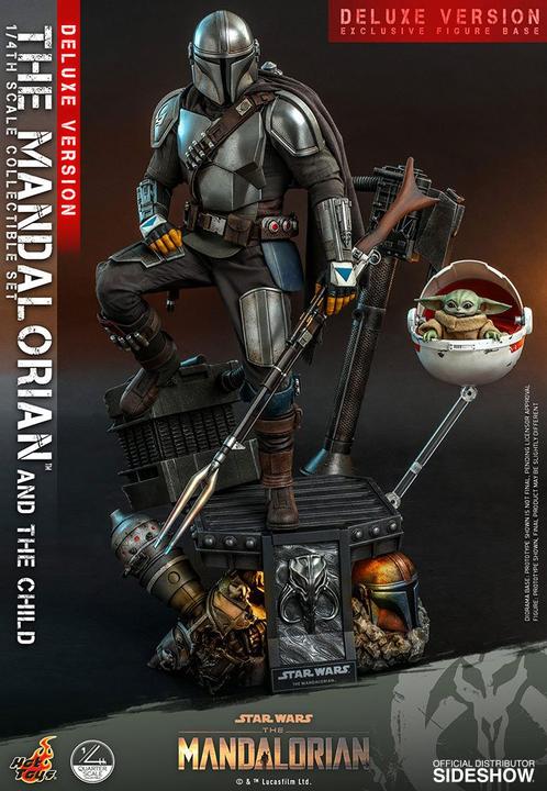 Immagine prodotto Hot Toys Star Wars - Il Mandaloriano "Il Mandaloriano e il Bambino" Deluxe 1/4 Action Figures