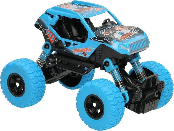 Weili Toys Die-cast retracted monster truck dinosaur, 1:32
