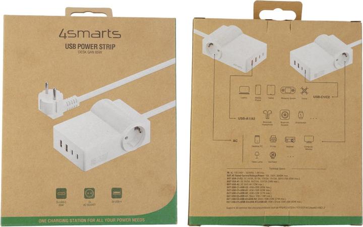 Immagine prodotto 4smarts Ciabatta USB-C/A Desk (65 W)
