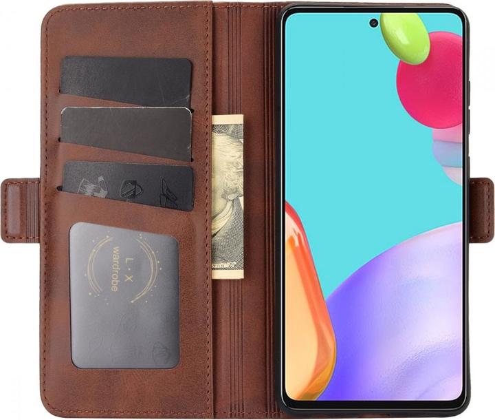 Actual product image Screenguard Samsung Galaxy A52 CardLounge Leather Case (Samsung Galaxy A52)