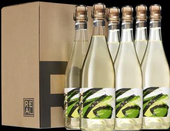 Produktbild The Real Drinks Co. REAL Dry Dragon Non-Alcoholic Fermented Sparkling Tea (1 x 75 cl)
