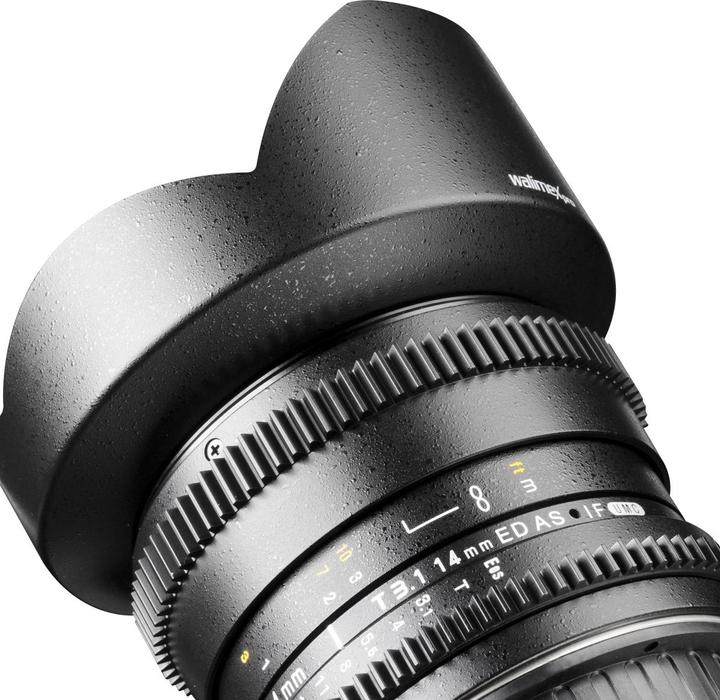 Image du produit Walimex 14/3.1 Vidéo DSLR Sony E (Sony E, APS-C / DX, Plein format, Micro Four Thirds)