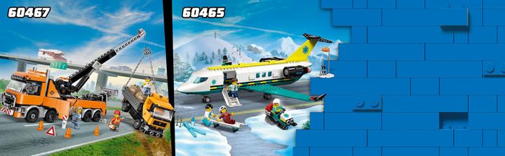 Produktbild LEGO Gelber Bulldozer mit Frontlader (60466, LEGO City)