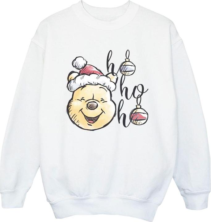 Produktbild Disney Winnie The Pooh Ho Ho Ho Baubles Sweatshirt Mädchen (140, 146)