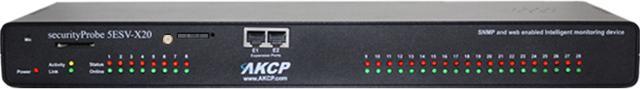 Image du produit AKCP securityProbe5ESV, 8 ports, 20 E/S
