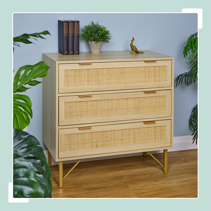 Actual product image Relaxdays Kommode (80 x 42 x 80 cm)