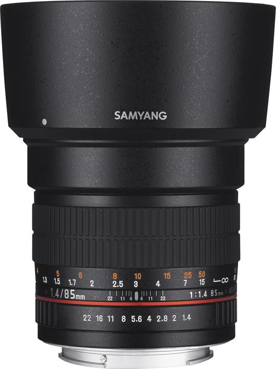 Image du produit Samyang 85mm f/1.4 AS IF UMC, Fujifilm XF (Fujifilm Fujinon XF, APS-C / DX)