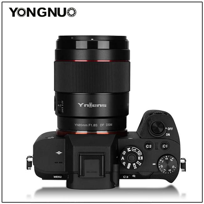 Actual product image Yongnuo YN 85mm f/1.8S DF DSM Sony E (Sony E, APS-C / DX)
