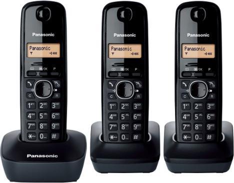 Productafbeelding Panasonic KX-TG1613 DECT-telefoon nummerherkenning Zwart