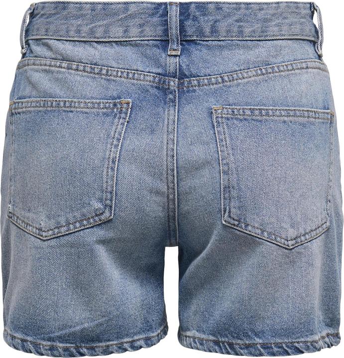 Image du produit Only ONLELLA Mittlere Taille Normal geschnitten Jeans-Shorts Jeans-Shorts (XS)