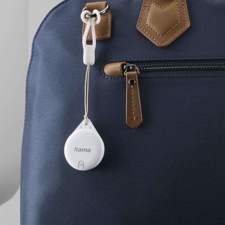 Produktbild Hama 185815 Schlüsselfinder Bluetooth f. Apple Weiss 4 St. Set (iOS)