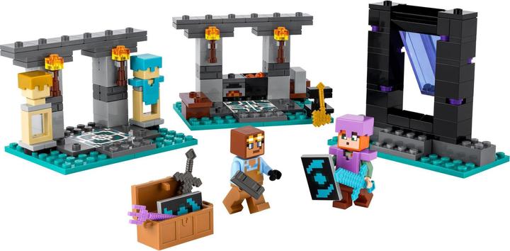 Produktbild LEGO Die Waffenkammer (21252, LEGO Minecraft)