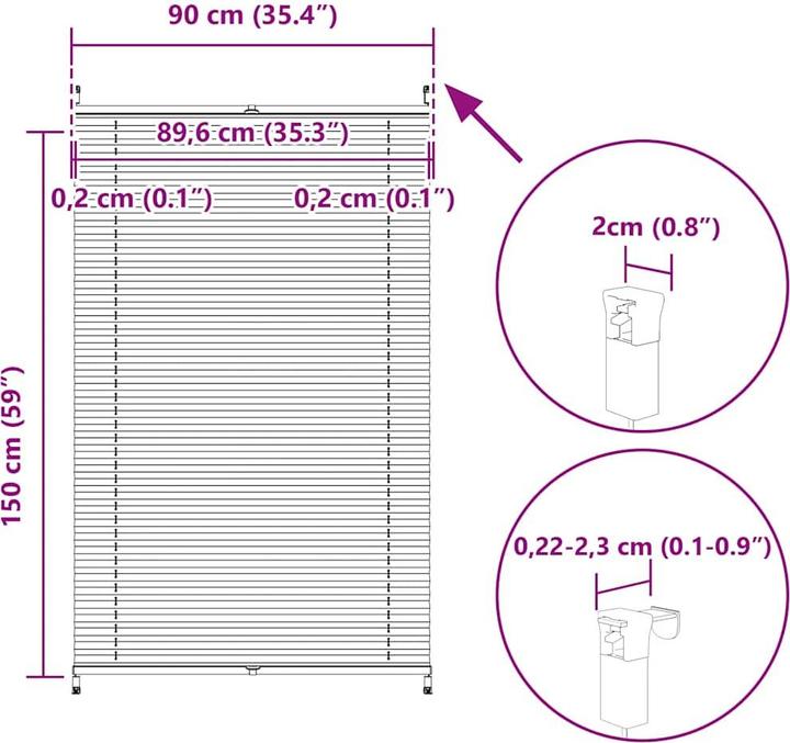 Produktbild VidaXL Eward (90 x 150 cm)