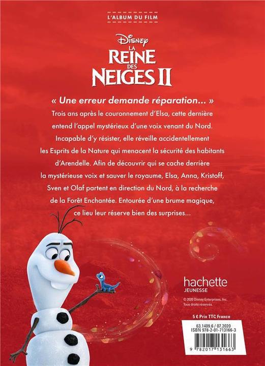 Image du produit La reine des neiges II : l'album du film (Français, Collectif)