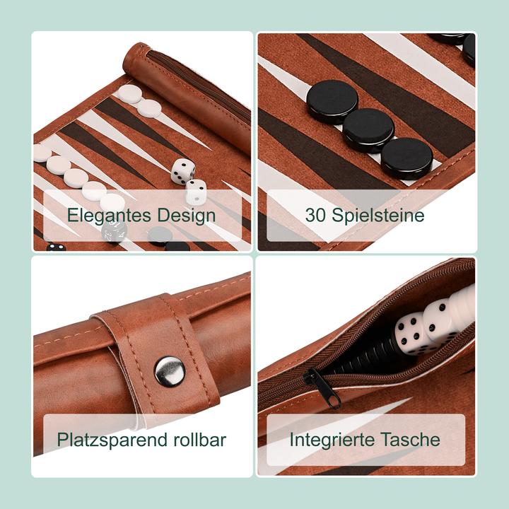 Actual product image Relaxdays Backgammon