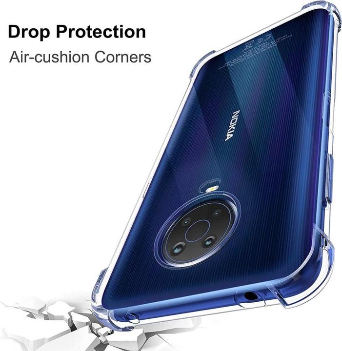 Produktbild Screenguard Nokia G20 Hülle Crystal Soft Airbag Bumper (Nokia G20)