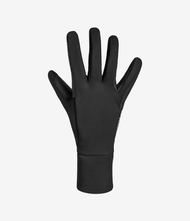 Actual product image Fouganza Horse Riding Gloves 100 Warm - Black (3XS)
